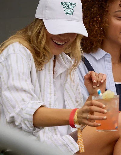 OFFLINE By Aerie Bungee Twill Baseball Hat