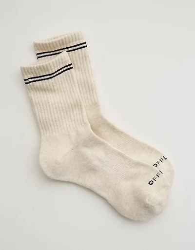OFFLINE By Aerie Crew Socks