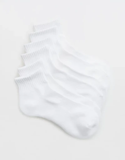 OFFLINE By Aerie Short Crew Sock 3-Pack