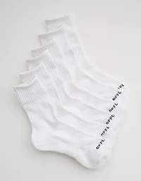 OFFLINE By Aerie Crew Sock 3-Pack