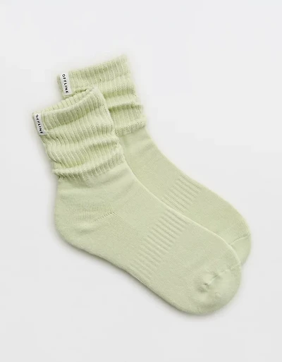 OFFLINE By Aerie Short Scrunch Socks