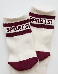 OFFLINE By Aerie Crew Socks