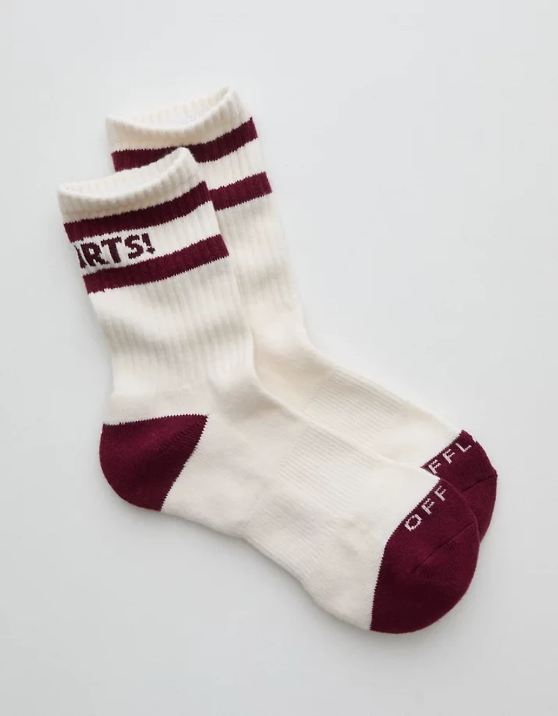 OFFLINE By Aerie Crew Socks