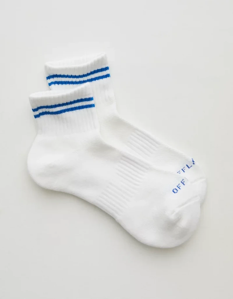 OFFLINE By Aerie Mesh Short Crew Sock