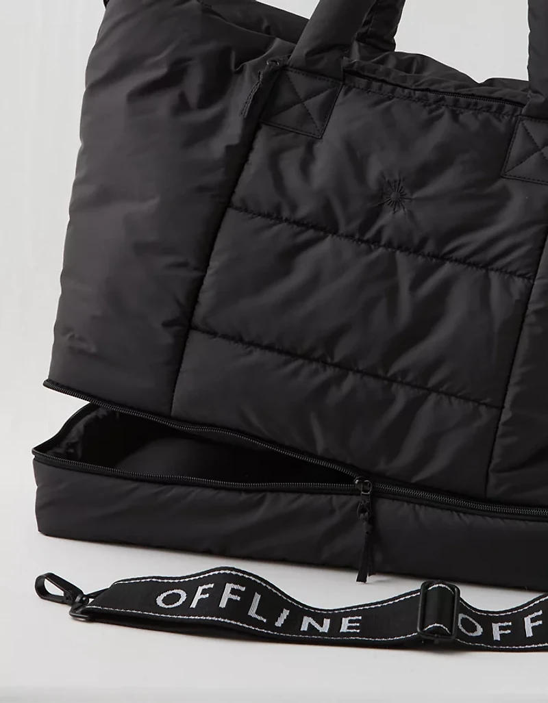 OFFLINE By Aerie Puff Love Weekender Bag