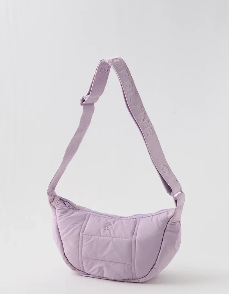 OFFLINE By Aerie Puff Love Mini Crescent Bag