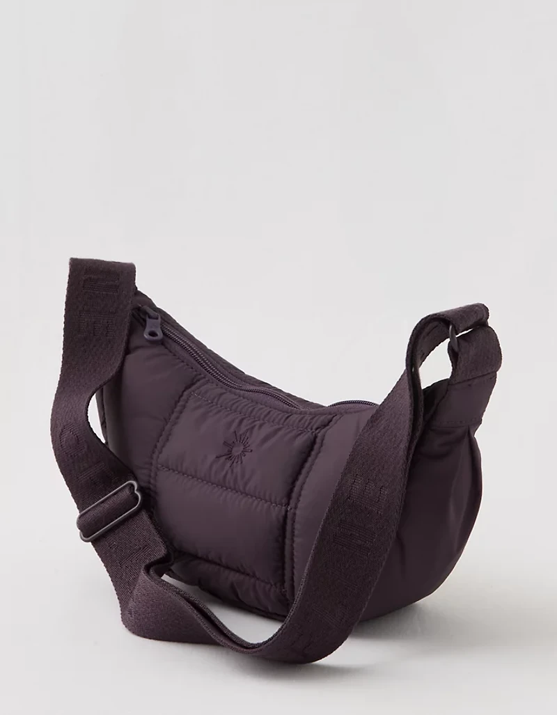 OFFLINE By Aerie Puff Love Mini Crescent Bag