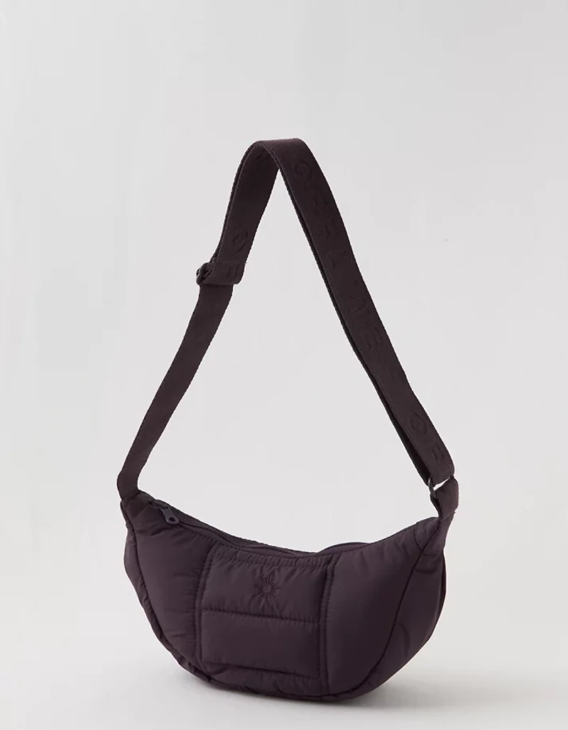 OFFLINE By Aerie Puff Love Mini Crescent Bag