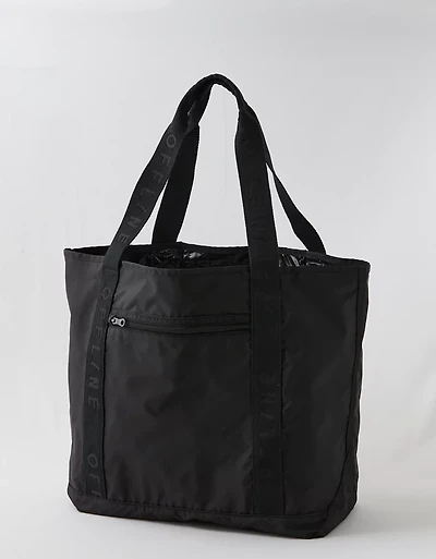 OFFLINE By Aerie Packable Nylon Tote Bag