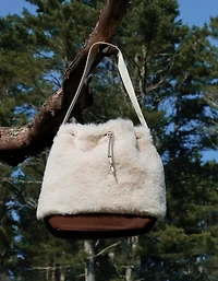 OFFLINE By Aerie Fur Bucket Bag