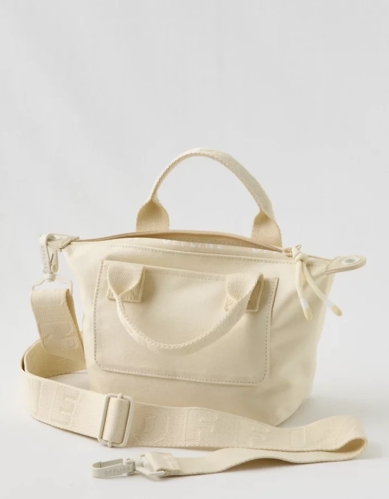 OFFLINE By Aerie Courtside Canvas Crossbody Bag