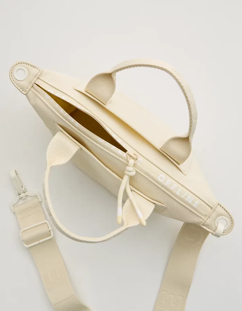 OFFLINE By Aerie Courtside Canvas Crossbody Bag