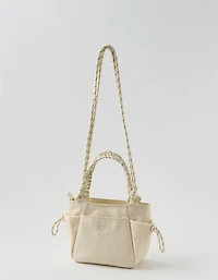 OFFLINE By Aerie Mini Courtside Canvas Tote Bag