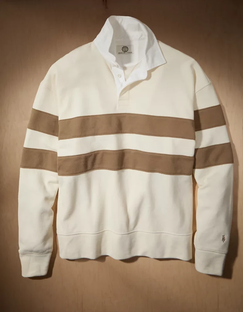 AE x Tru Kolors Pique Rugby Sweatshirt
