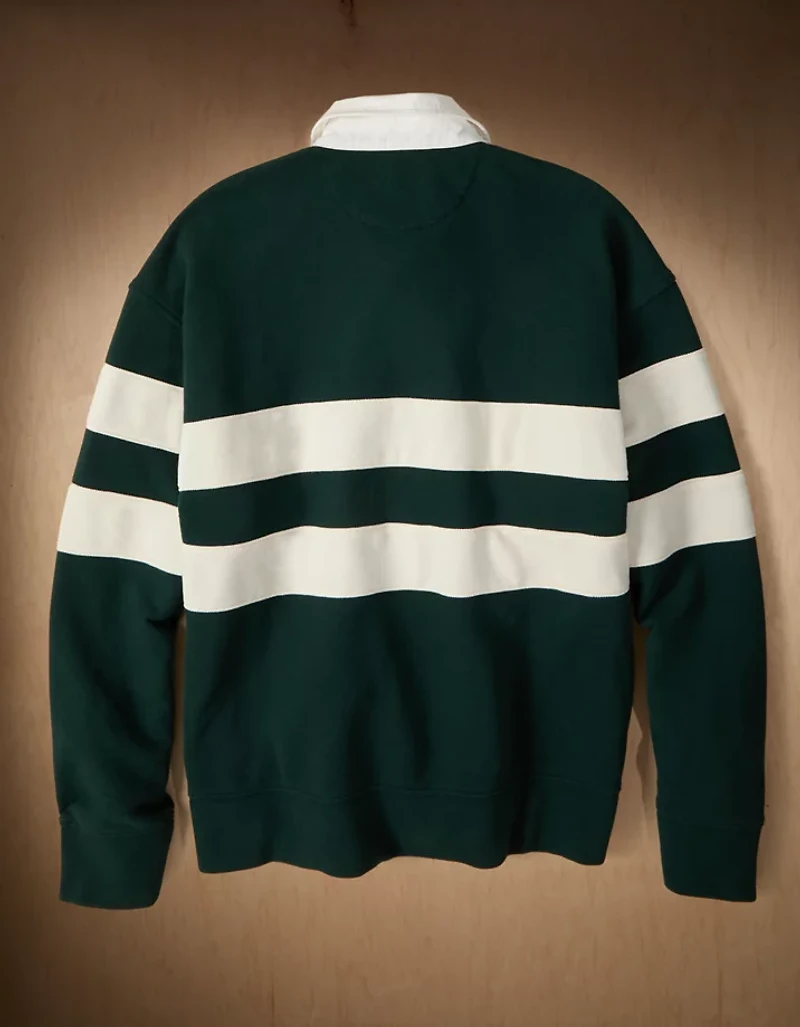 AE x Tru Kolors Pique Rugby Sweatshirt