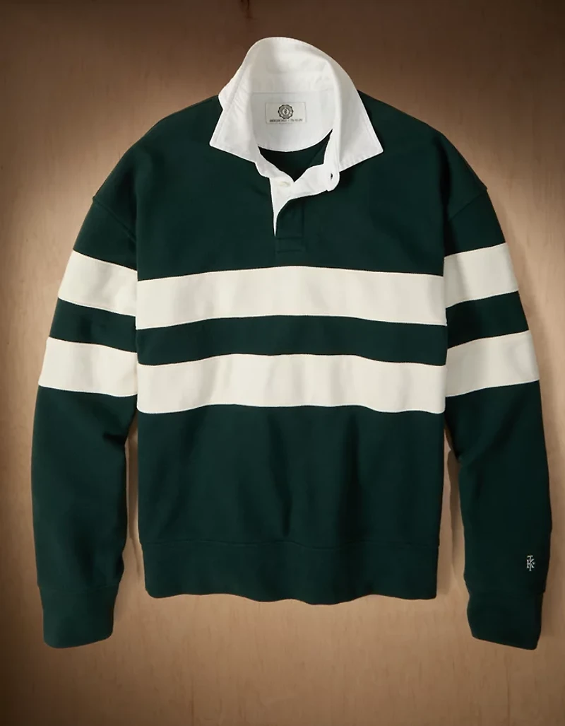 AE x Tru Kolors Pique Rugby Sweatshirt