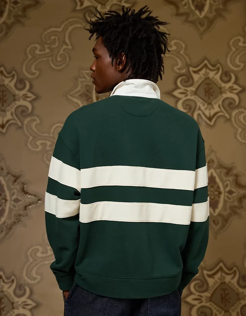 AE x Tru Kolors Pique Rugby Sweatshirt
