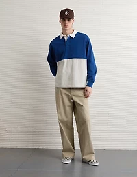 AE Color Block Rugby Shirt