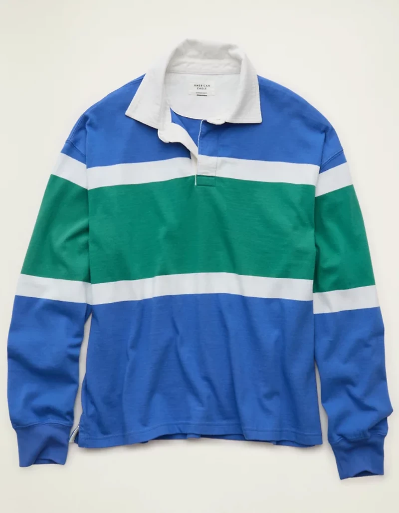 AE Boxy Fit Rugby Shirt