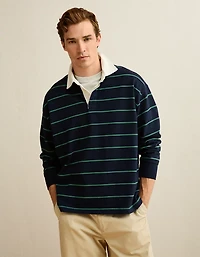 AE Boxy Fit Rugby Shirt
