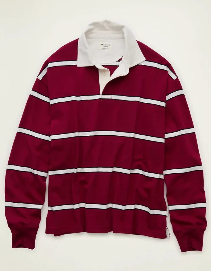 AE Boxy Fit Rugby Shirt