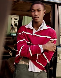 AE Boxy Fit Rugby Shirt