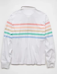 Chemise Fierté style rugby de coupe droite AE