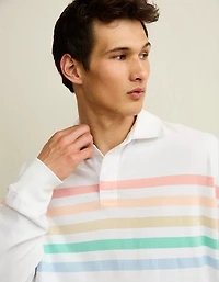 Chemise Fierté style rugby de coupe droite AE