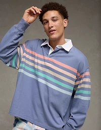 AE Pride Boxy Rugby Shirt
