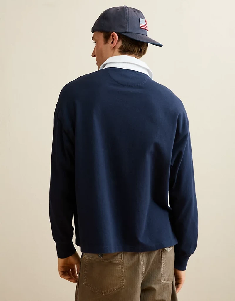 AE Boxy Fit Rugby Shirt
