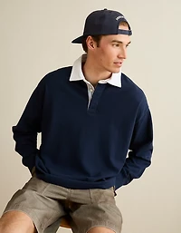 AE Boxy Fit Rugby Shirt