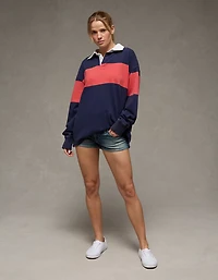 AE Boxy Fit Rugby Shirt