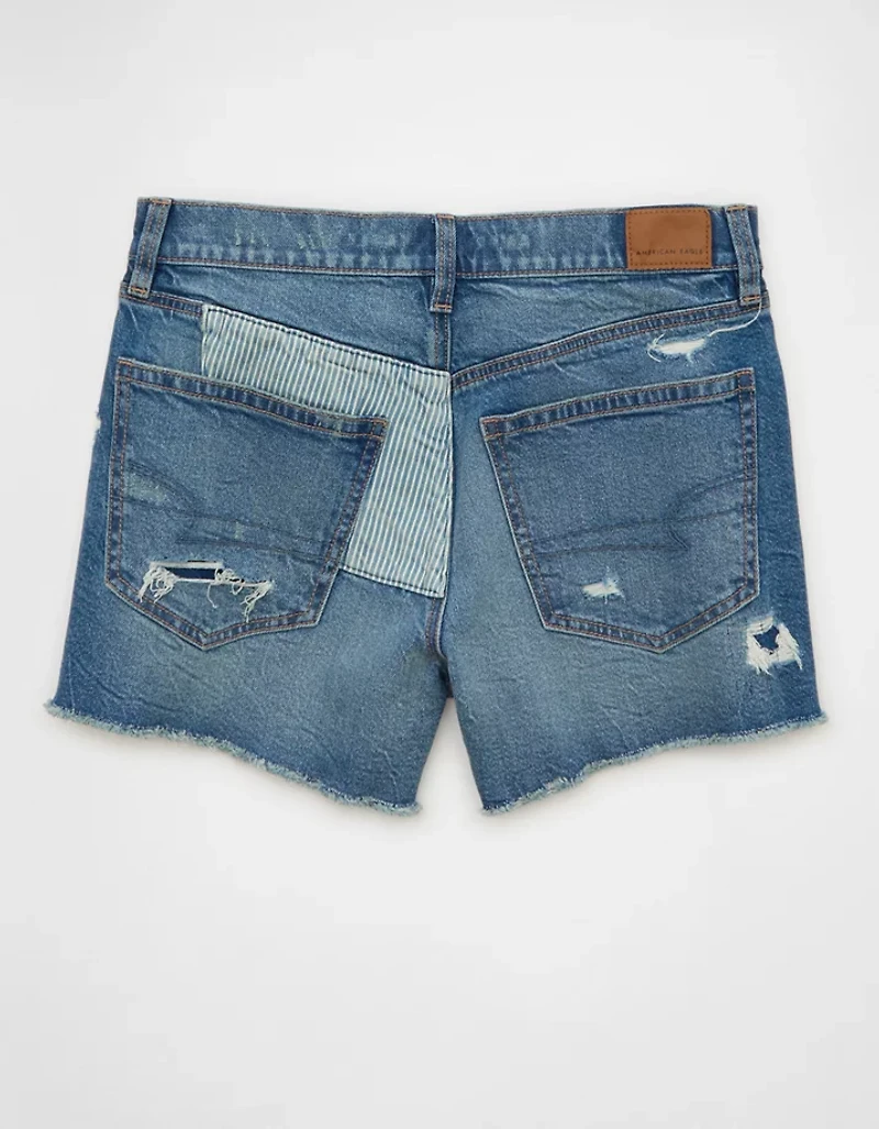AE Stretch Low-Rise Ex-Boyfriend Denim Short