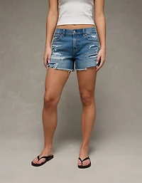 AE Stretch Low-Rise Ex-Boyfriend Denim Short