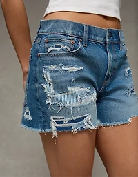 AE Stretch Low-Rise Ex-Boyfriend Denim Short