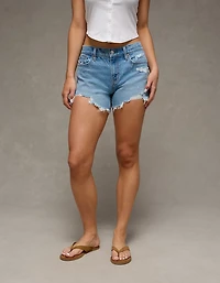 AE Stretch Low-Rise Ex-Boyfriend Denim Short