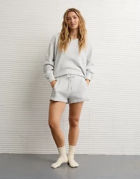 AE High-Waisted Big Hug Fleece Short