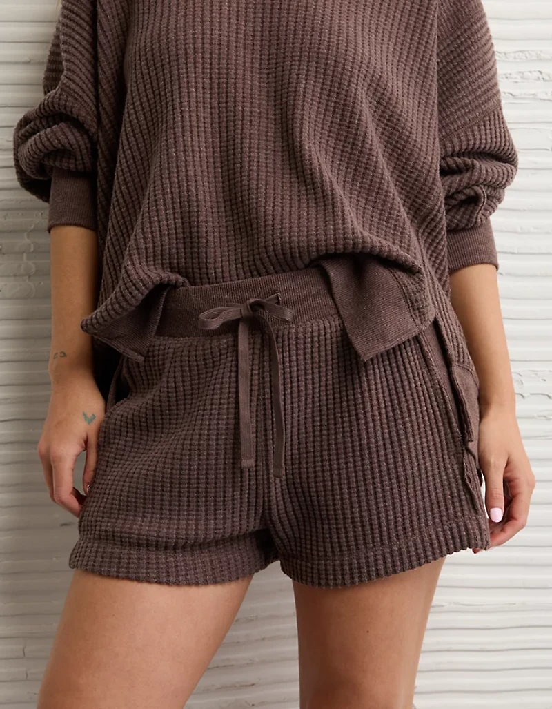 AE High-Waisted Big Hug Fleece Short