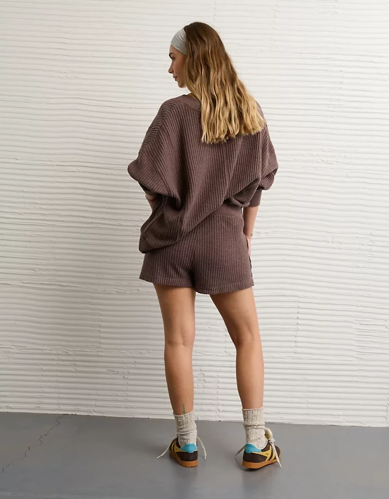 AE High-Waisted Big Hug Fleece Short