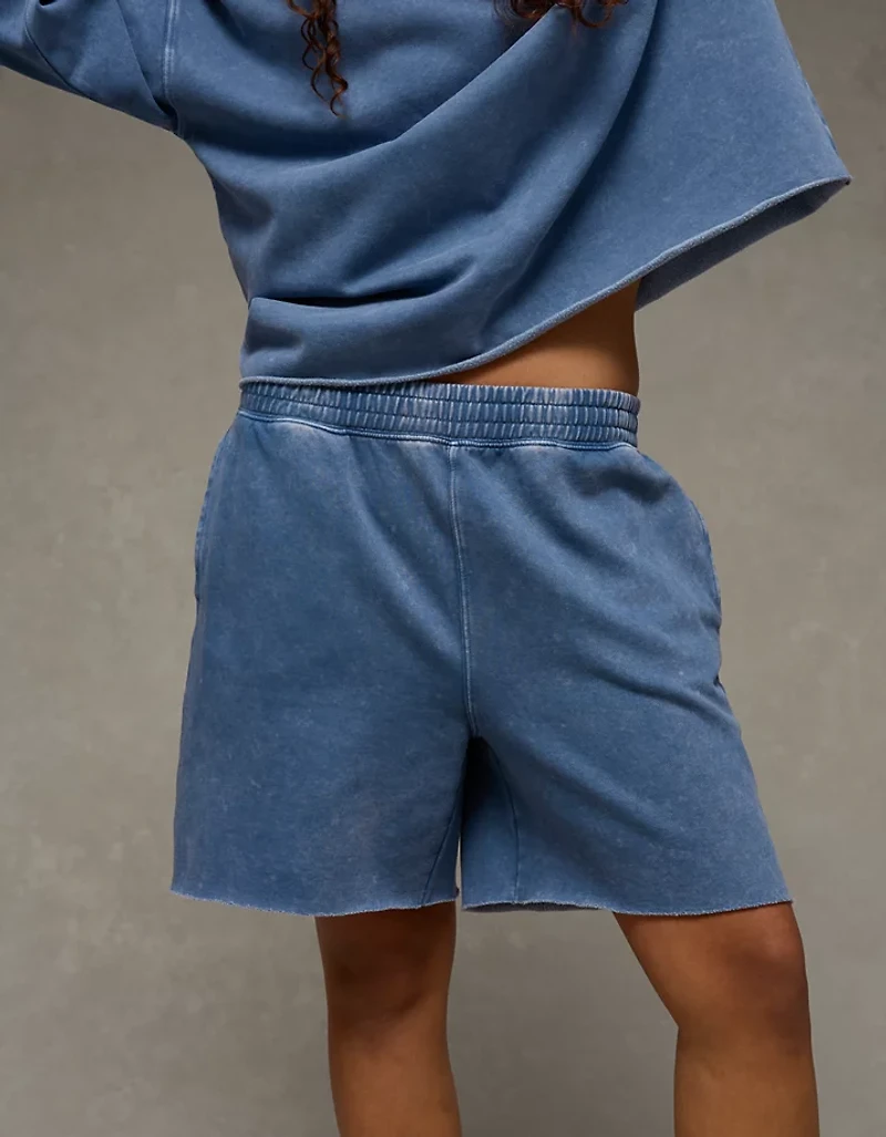 Shorts doux à taille haute Luxe de tous les jours AE