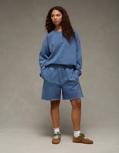 Shorts doux à taille haute Luxe de tous les jours AE