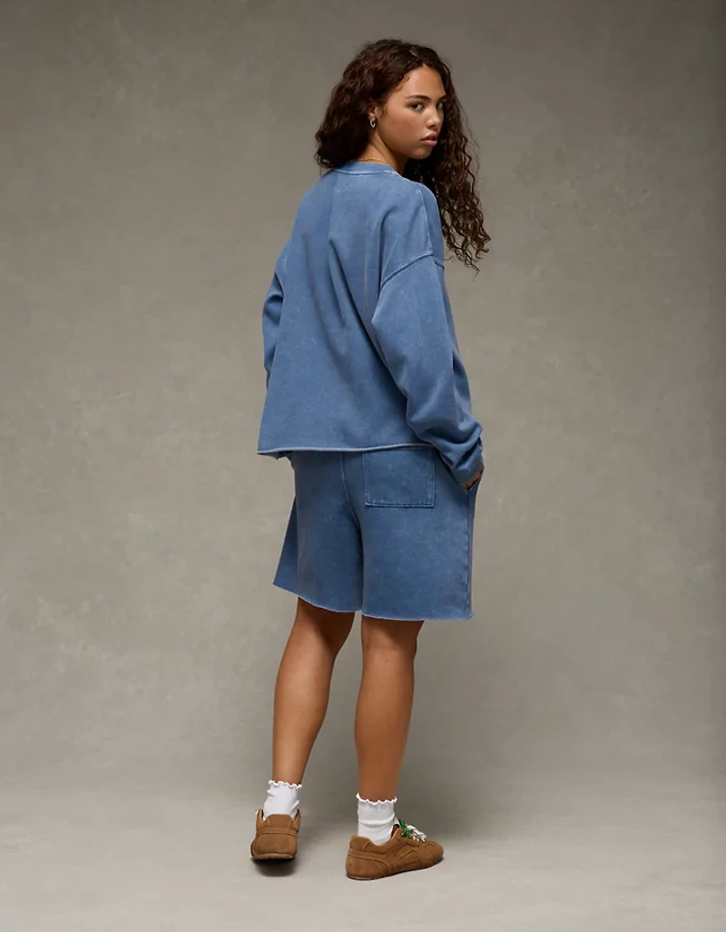 Shorts doux à taille haute Luxe de tous les jours AE