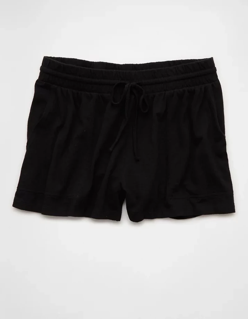 Short en tricot à enfiler taille haute Vive le soleil AE