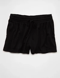 Short en tricot à enfiler taille haute Vive le soleil AE