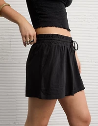 Short en tricot à enfiler taille haute Vive le soleil AE