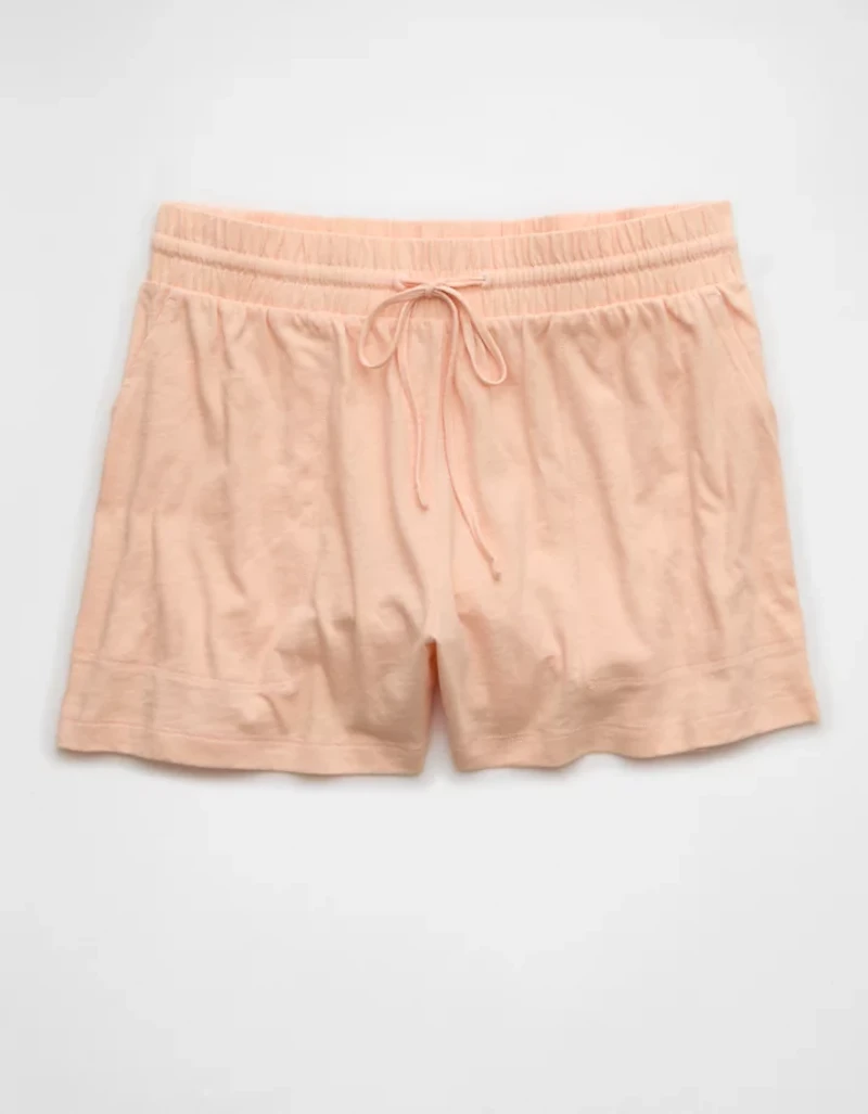 Short en tricot à enfiler taille haute Vive le soleil AE