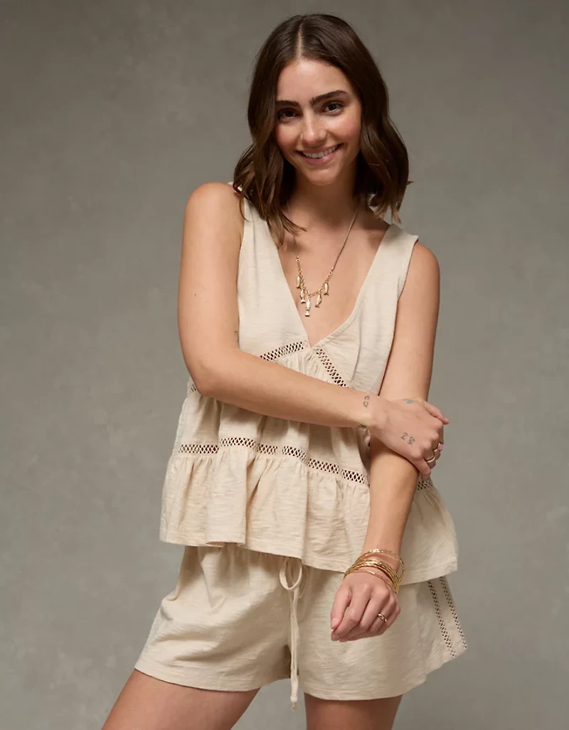 AE Sunchaser High-Waisted Knit Short