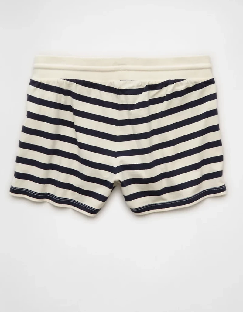 Petit short en molleton à taille haute extensible AE