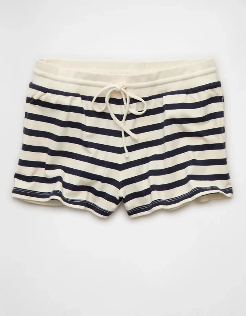 Petit short en molleton à taille haute extensible AE