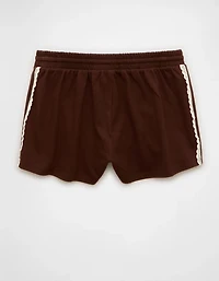 Short en molleton à taille haute AE